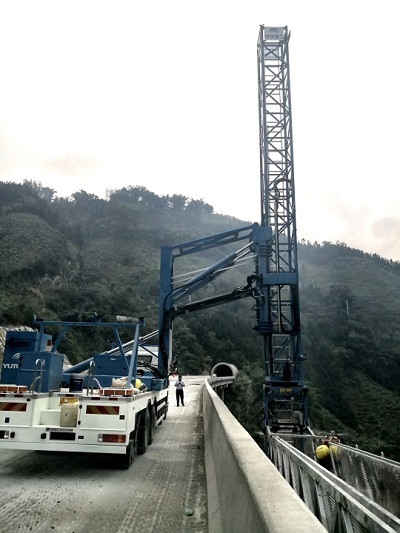 元蔓高速(红河段)全线通车，30多台银娱优越会GEG桥检车保驾护航！